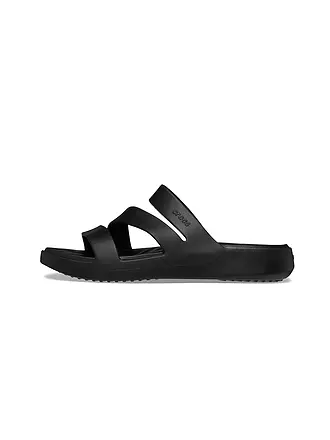 CROCS | Ciabatte da bagno da donna Getaway Strappy | schwarz